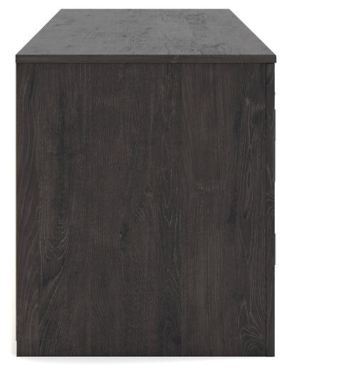 Meuble TV Cayboni 71 avec foyer électrique