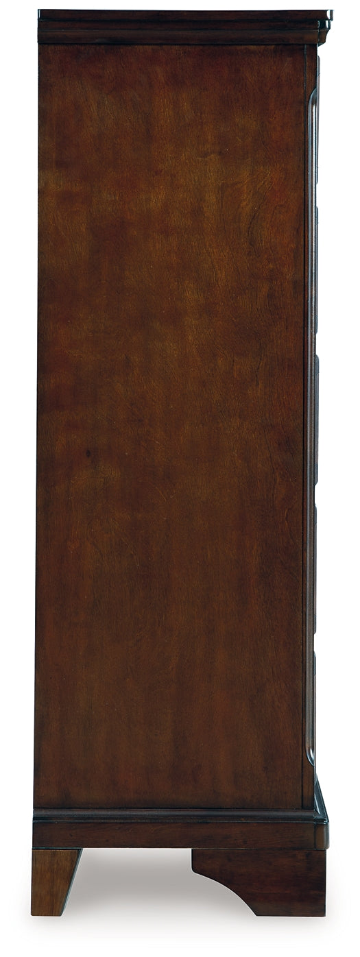 Commode à cinq tiroirs Trellington