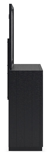 Commode et miroir Londer