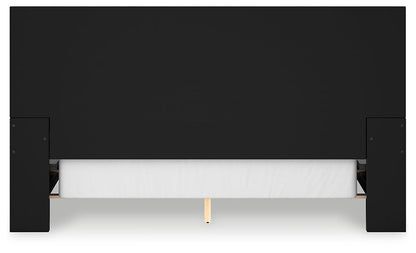 Lit à panneaux Londer