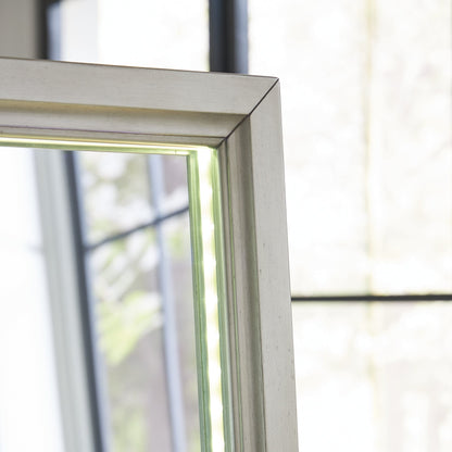 Miroir/rangement sur pied Evesen