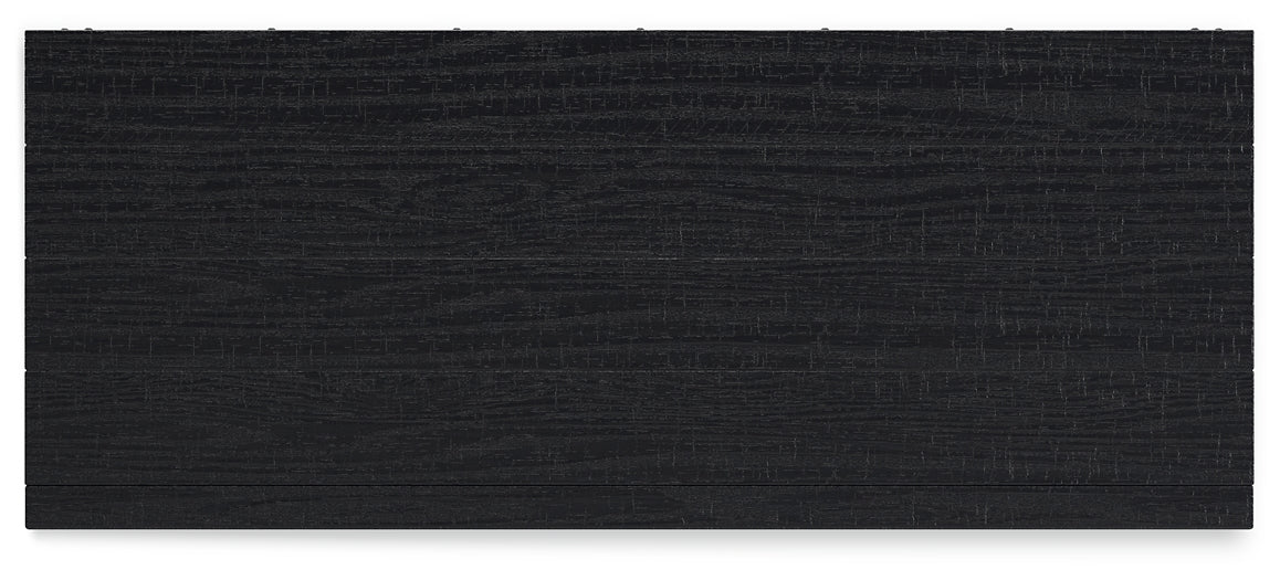 Lit king size Londer California avec commode et miroir