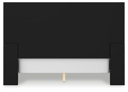 Lit queen-size Londer avec commode, coffre et table de chevet à miroir