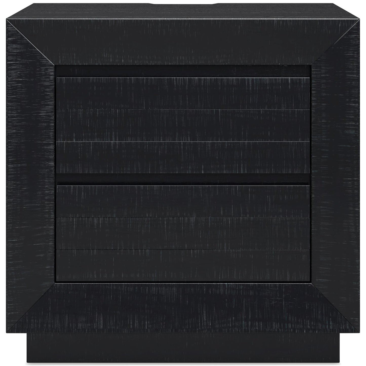 Lit king size Londer California avec commode miroir et table de chevet