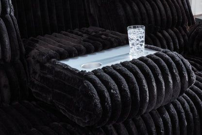 Canapé Rhines Falls REC PWR avec table rabattable