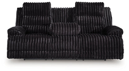 Canapé Rhines Falls REC PWR avec table rabattable