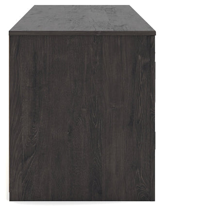 Meuble TV Cayboni 71 avec foyer électrique