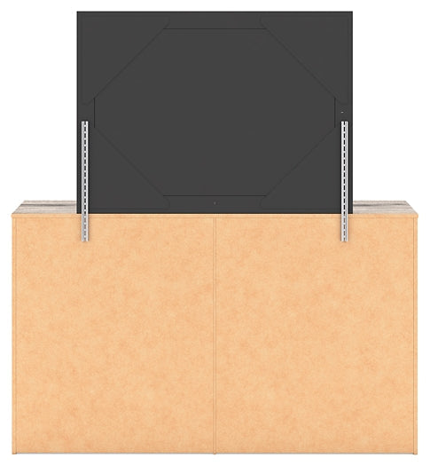 Commode et miroir Elbrim