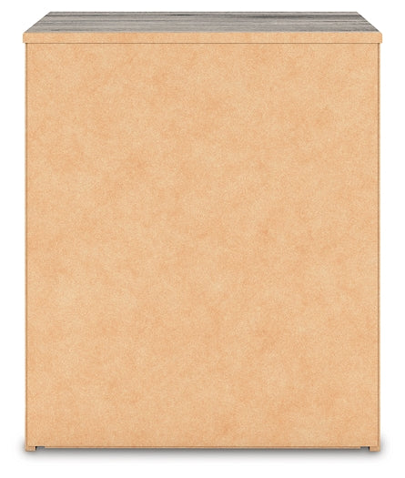 Table de chevet à un tiroir Elbrim