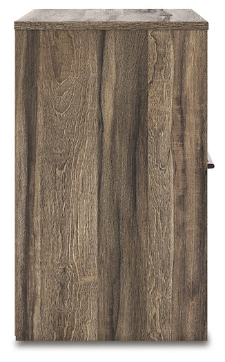 Table de chevet à un tiroir Elbrim