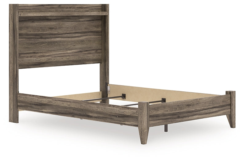 Lit à panneaux complet Elbrim