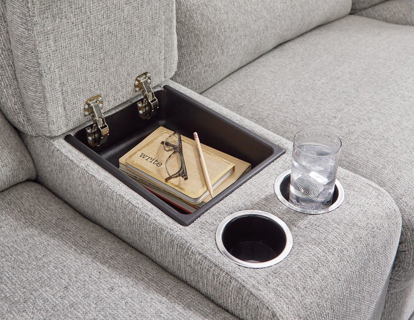 Canapé sectionnel inclinable électrique 7 pièces Acklen Place