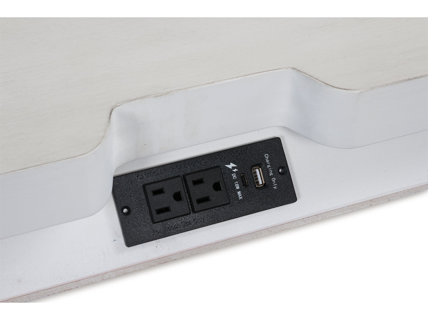 Table de chevet à trois tiroirs Rowlenstown