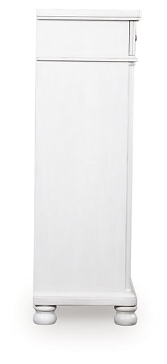 Commode à cinq tiroirs Rowlenstown