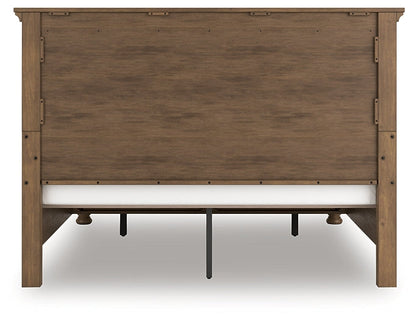 Lit de rangement à panneaux King Feddinger