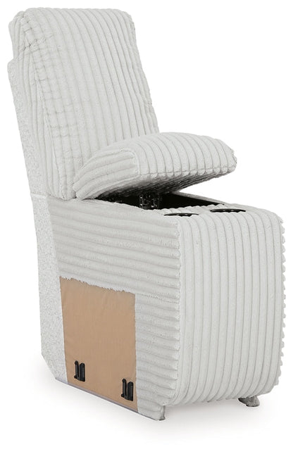 Canapé sectionnel inclinable 4 pièces de qualité supérieure avec méridienne