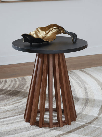 Table d'appoint ronde Kallari