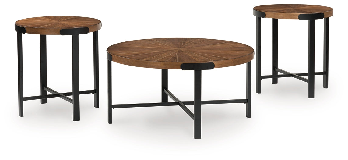 Ensemble de tables d'appoint Crosstrail (3/CN)