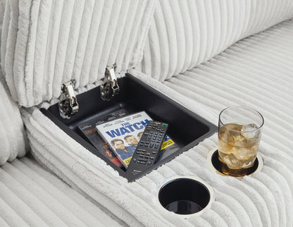 Canapé sectionnel inclinable 4 pièces de qualité supérieure avec méridienne