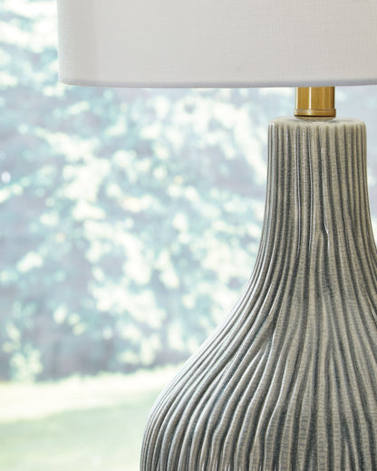 Lampe de table en céramique Judlen (1/CN)