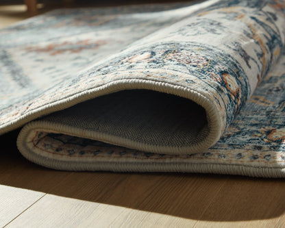 Tapis moyen en mousse à mémoire de forme Wallney