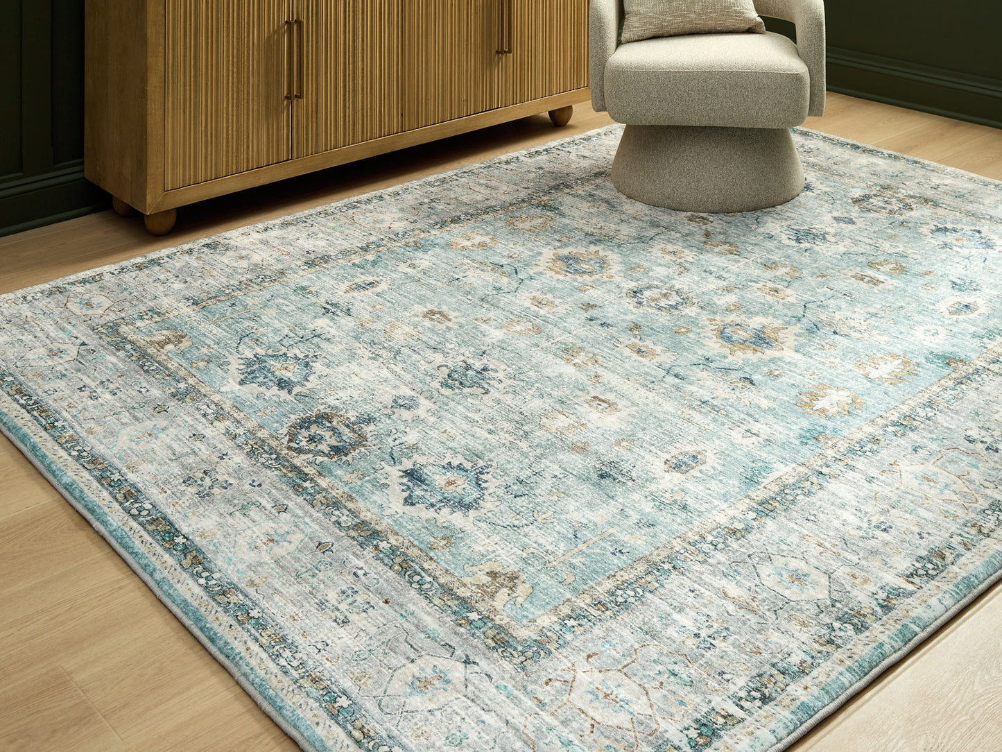 Tapis moyen en mousse à mémoire de forme Ladstoney