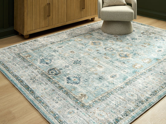 Tapis moyen en mousse à mémoire de forme Ladstoney