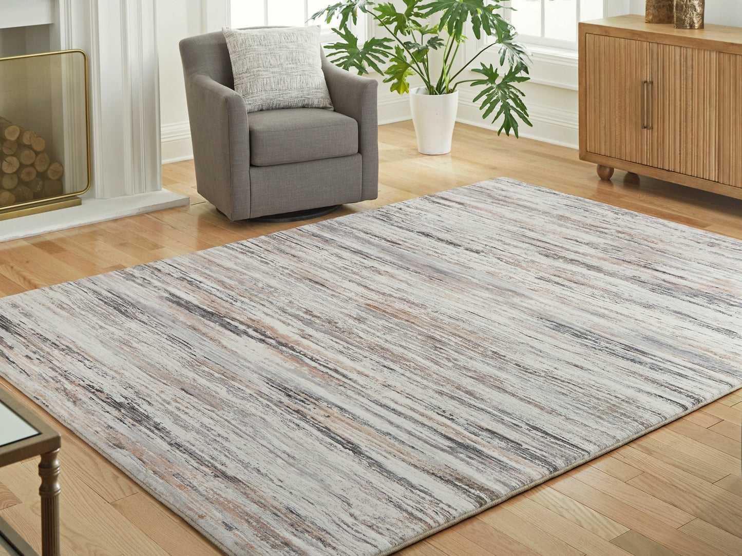 Tapis Nace en mousse à mémoire de forme de taille moyenne