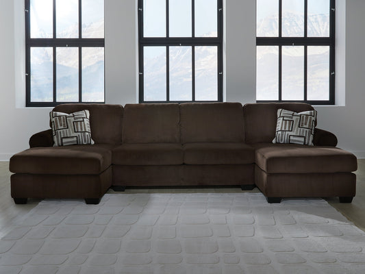 Canapé sectionnel 3 pièces Kimlee avec méridienne double