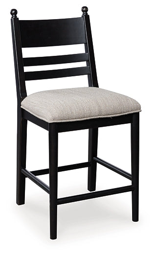 Tabouret de bar rembourré Greddinton (2/CN)