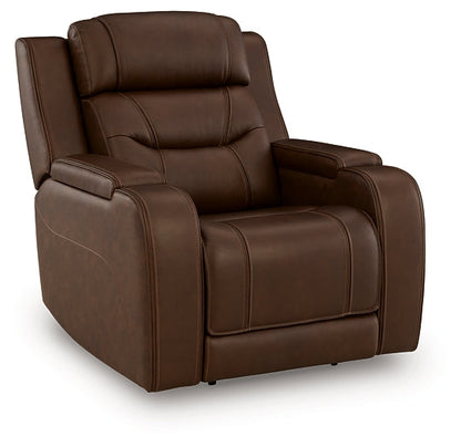 Fauteuil inclinable électrique Knightington avec sièges audio