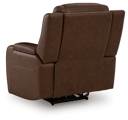 Fauteuil inclinable électrique Knightington avec sièges audio